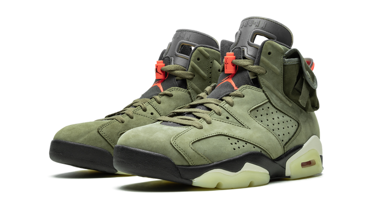 AIR JORDAN 6 X TRAVIS SCOTT MEDIUM OLIVE