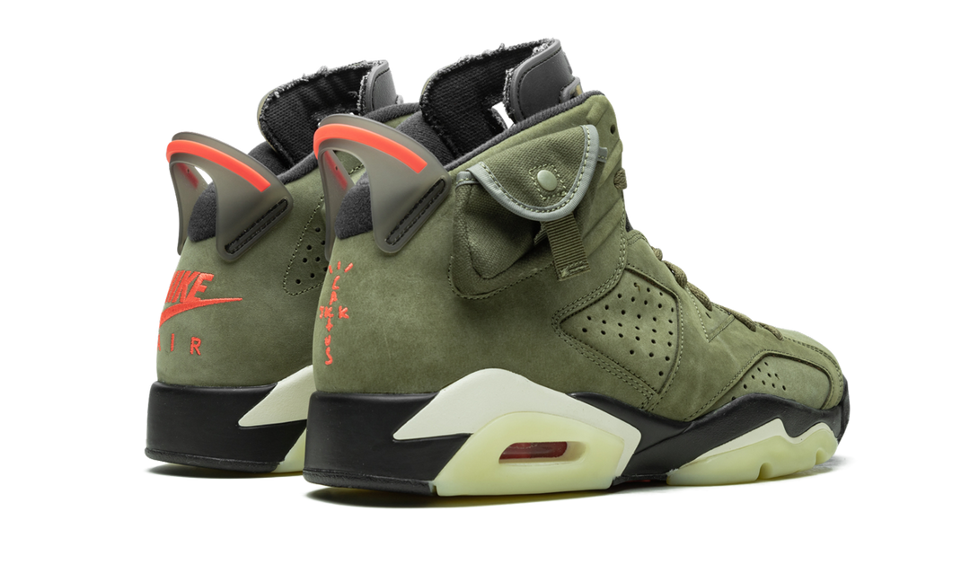 AIR JORDAN 6 X TRAVIS SCOTT MEDIUM OLIVE