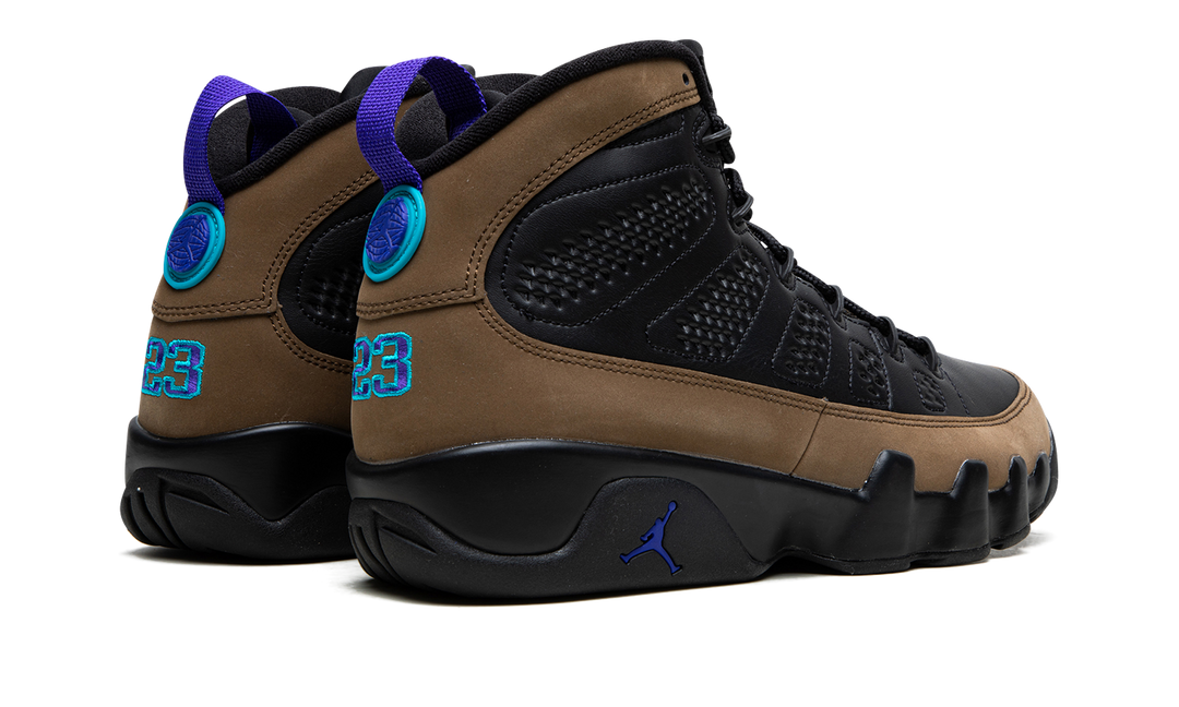 AIR JORDAN 9 RETRO LIGHT OLIVE CONCORD