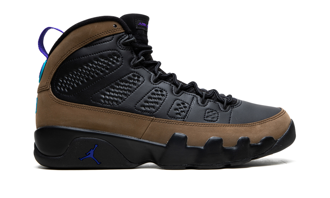AIR JORDAN 9 RETRO LIGHT OLIVE CONCORD