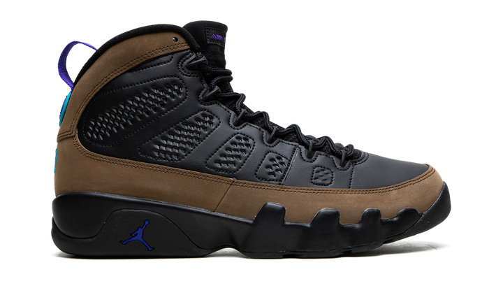 AIR JORDAN 9 RETRO LIGHT OLIVE CONCORD