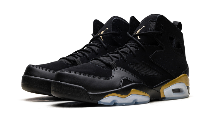 AIR JORDAN FLIGHT CLUB 91 BLACK METALLIC GOLD