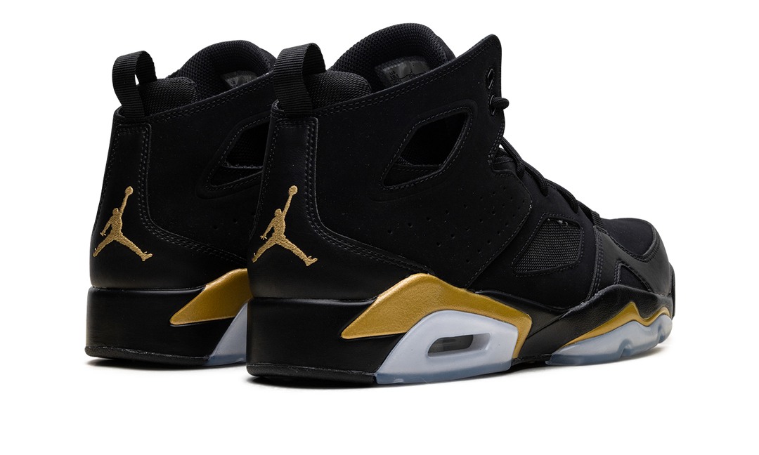 AIR JORDAN FLIGHT CLUB 91 BLACK METALLIC GOLD