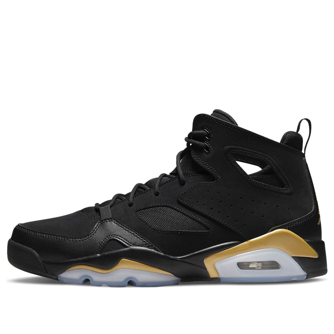 AIR JORDAN FLIGHT CLUB 91 BLACK METALLIC GOLD