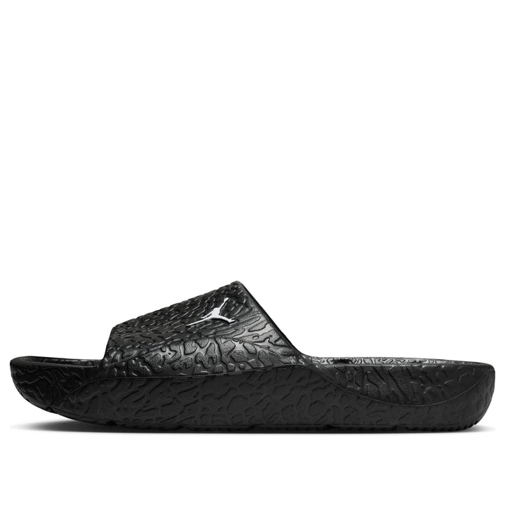 AIR JORDAN FRANCHISE SHOWER SLIDES BLACK WHITE