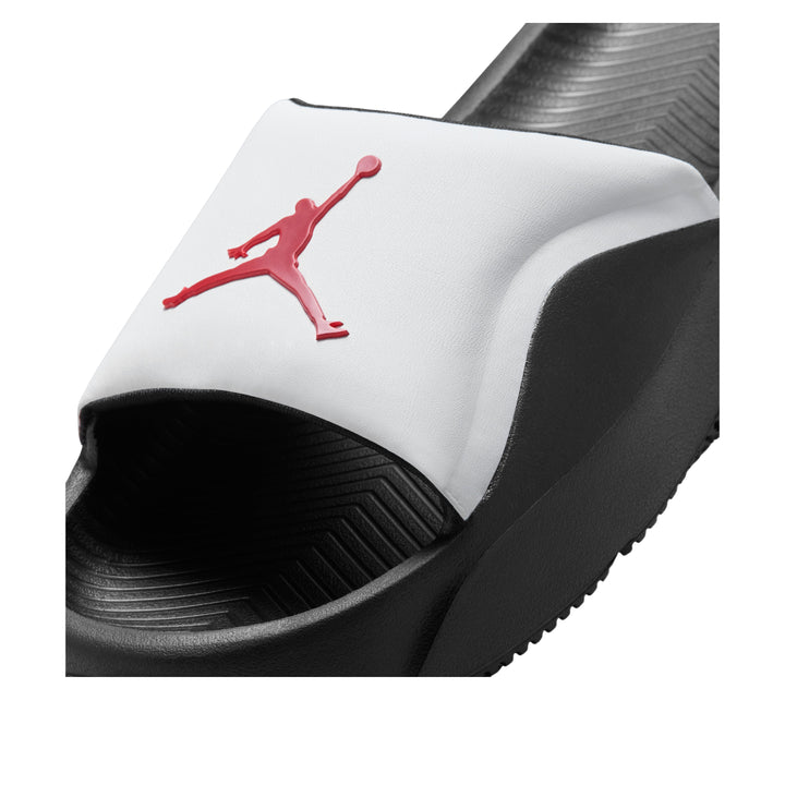 AIR JORDAN FRANCHISE SLIDE WHITE BLACK GYM RED GS