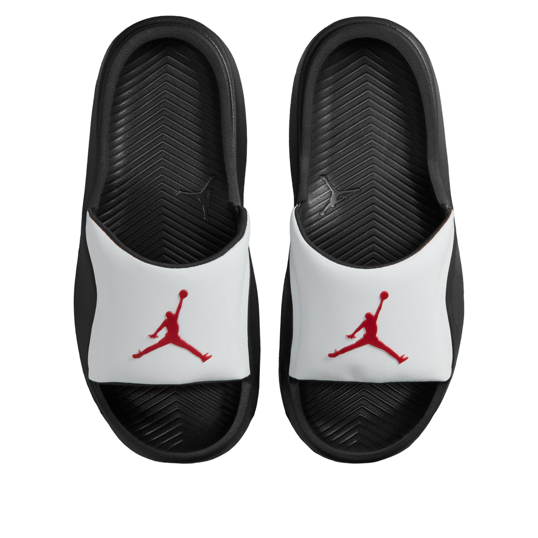 AIR JORDAN FRANCHISE SLIDE WHITE BLACK GYM RED GS