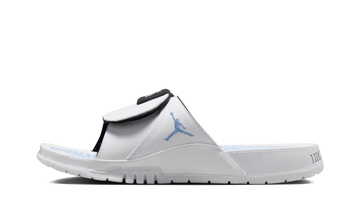 AIR JORDAN HYDRO XI WHITE BLACK LEGEND BLUE — Stock