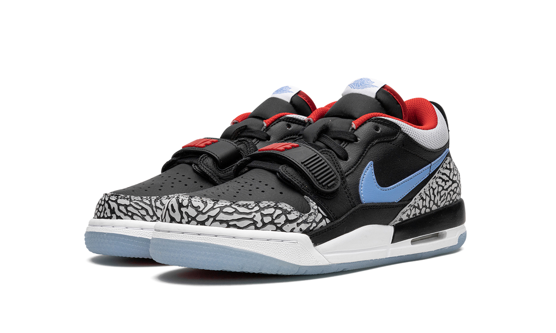 AIR JORDAN LEGACY 312 LOW BLACK VALUE BLUE GS