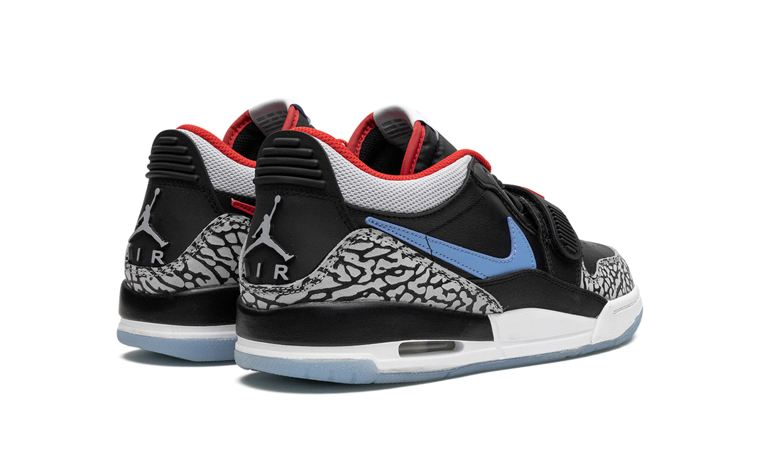 AIR JORDAN LEGACY 312 LOW BLACK VALUE BLUE GS