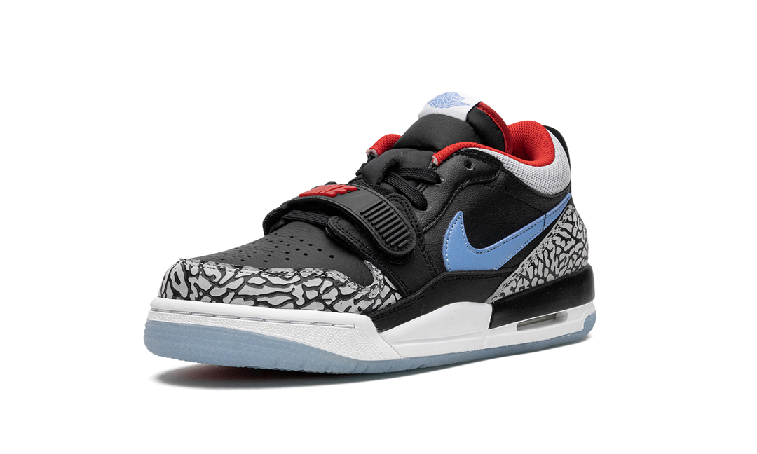 AIR JORDAN LEGACY 312 LOW BLACK VALUE BLUE GS