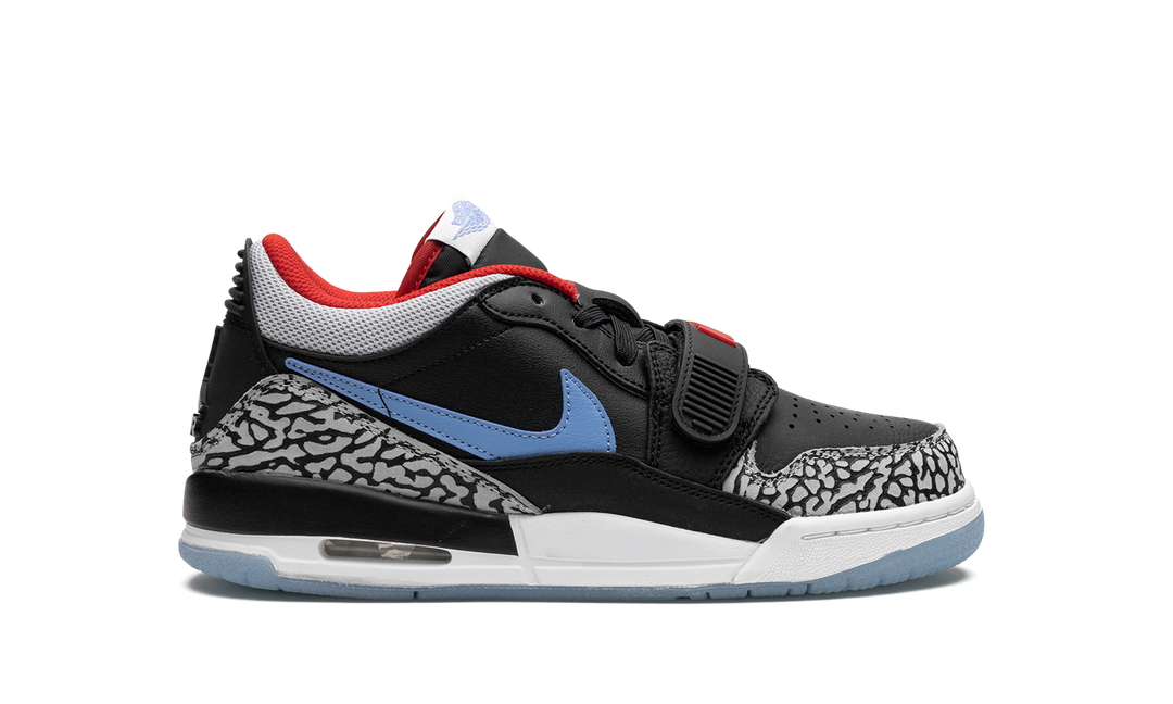AIR JORDAN LEGACY 312 LOW BLACK VALUE BLUE GS