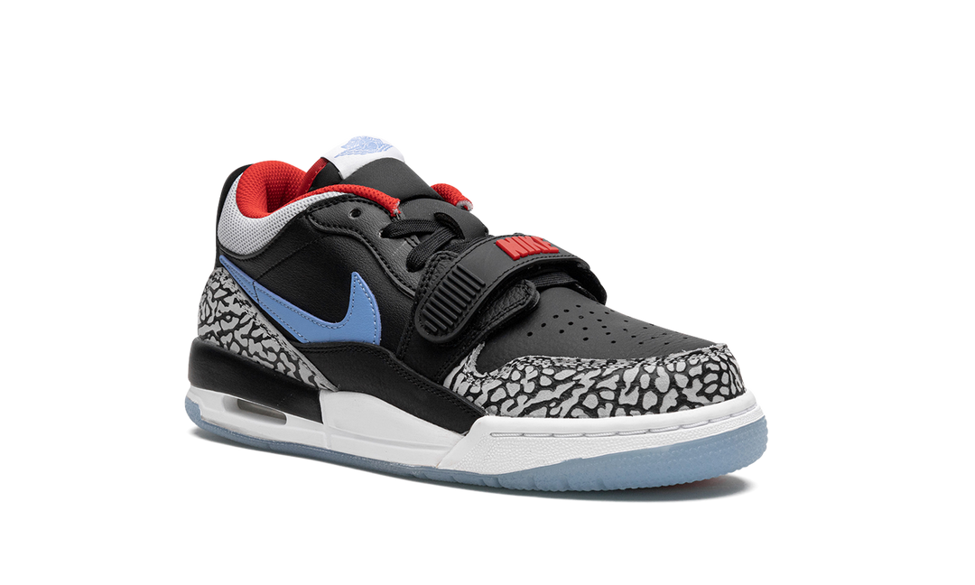 AIR JORDAN LEGACY 312 LOW BLACK VALUE BLUE GS