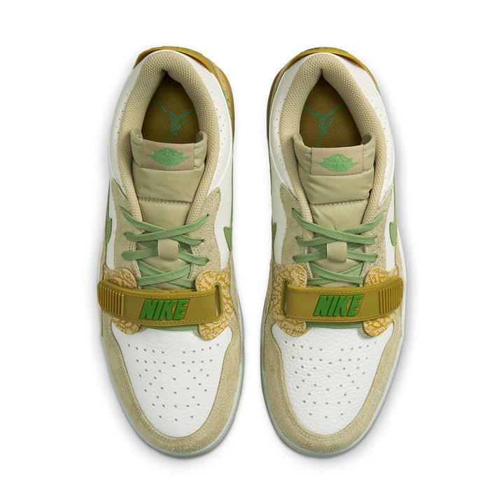 AIR JORDAN LEGACY 312 LOW GOLDEN MOSS ALLIGATOR