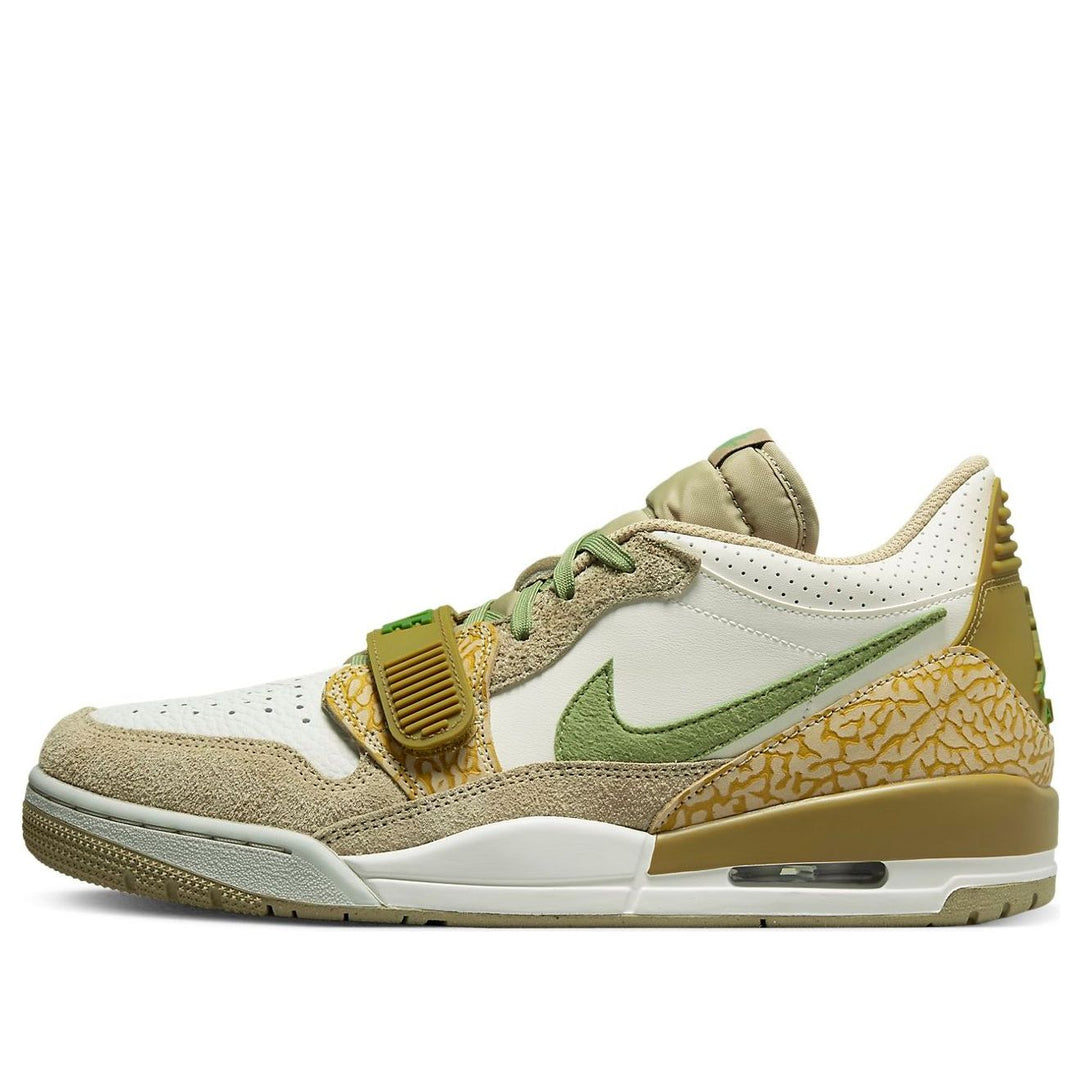 AIR JORDAN LEGACY 312 LOW GOLDEN MOSS ALLIGATOR