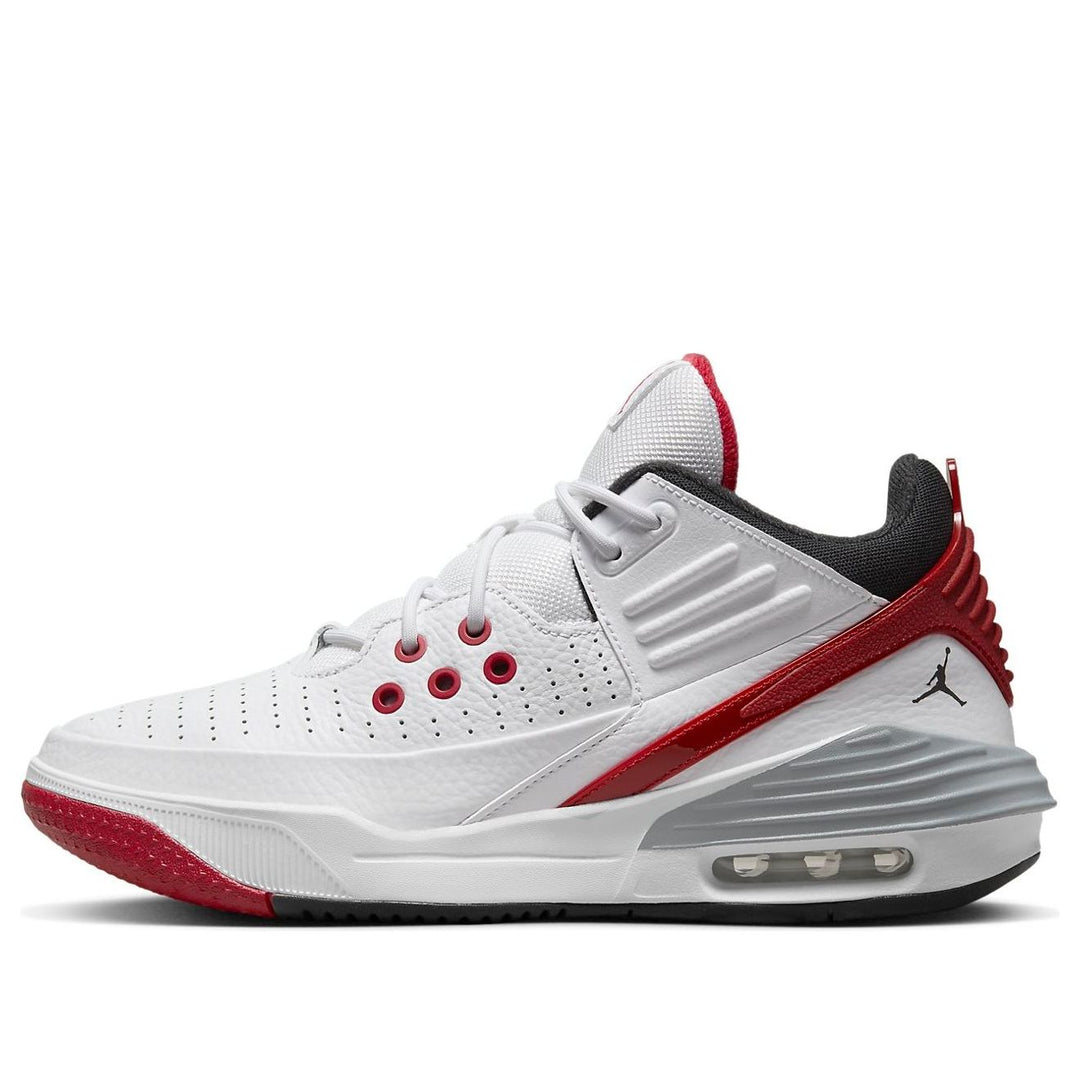 AIR JORDAN MAX AURA 5 WHITE VARSITY RED