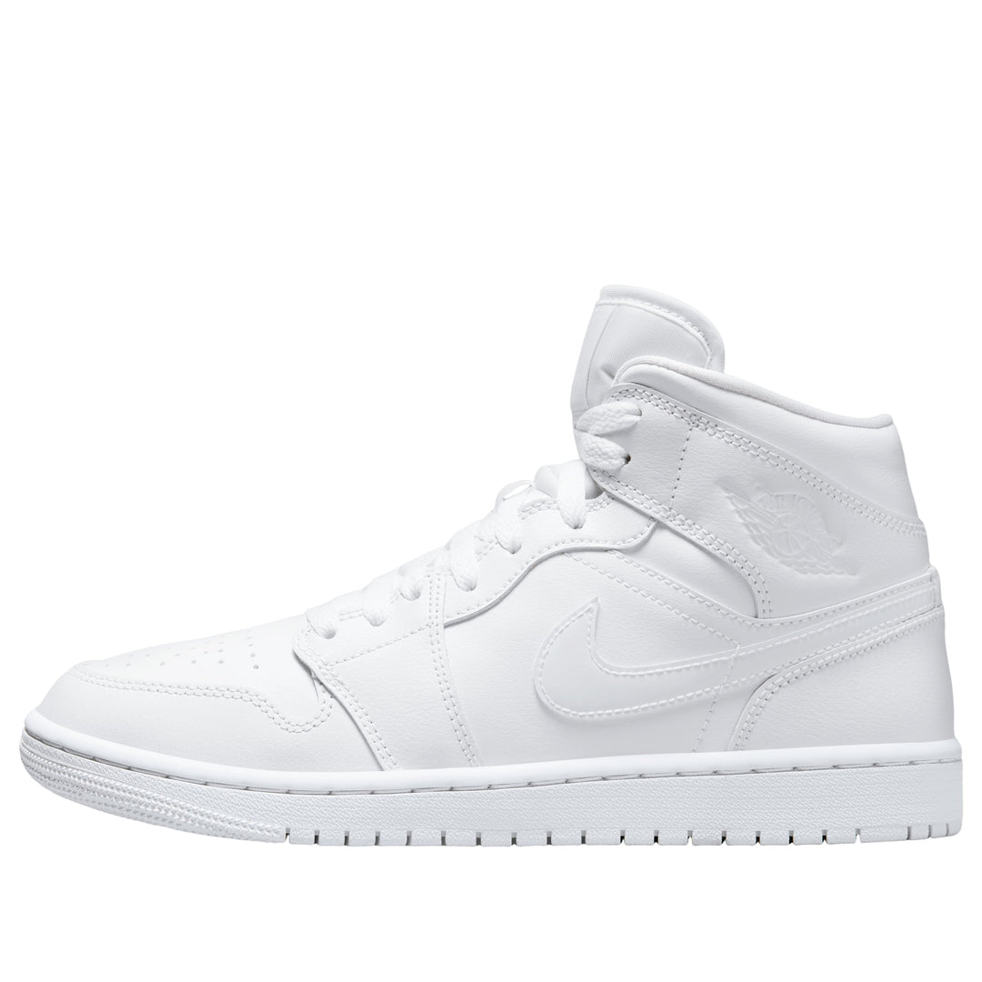 AIR JORDAN MID TRIPLE WHITE (2022) (WOMEN&