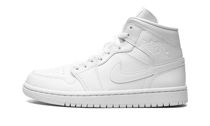 AIR JORDAN MID TRIPLE WHITE (2022) (WOMEN&