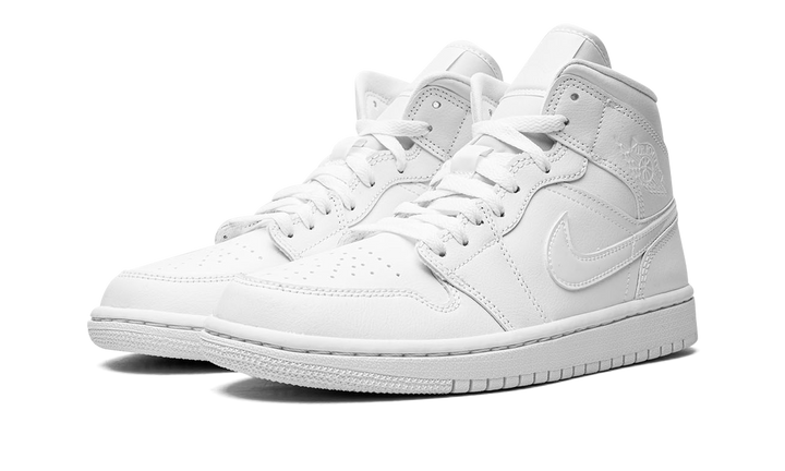 AIR JORDAN MID TRIPLE WHITE (2022) (WOMEN&