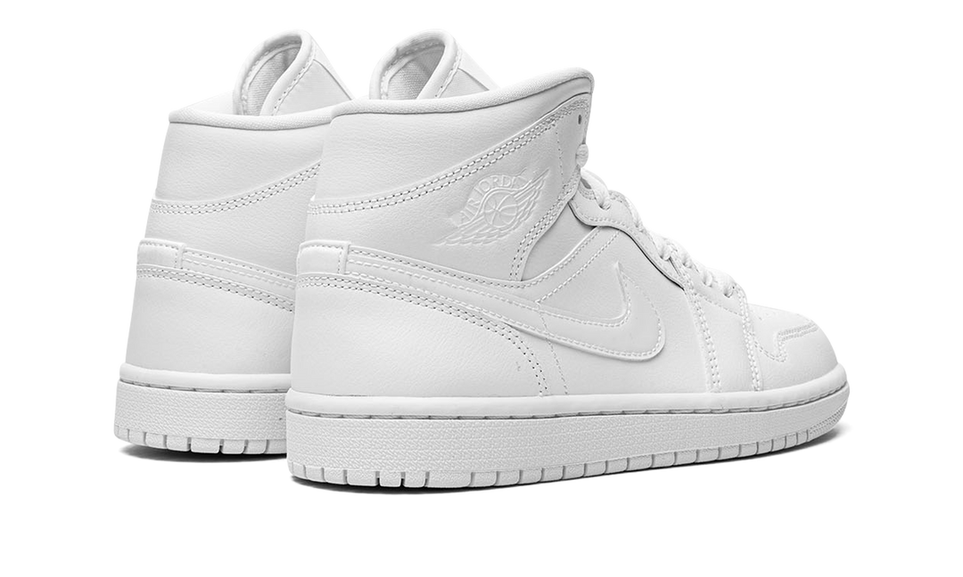 AIR JORDAN MID TRIPLE WHITE (2022) (WOMEN&
