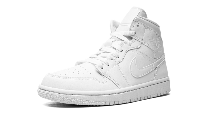AIR JORDAN MID TRIPLE WHITE (2022) (WOMEN&