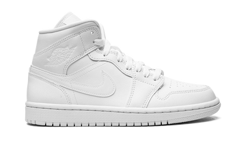 AIR JORDAN MID TRIPLE WHITE (2022) (WOMEN'S) — Stock