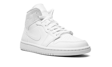 AIR JORDAN MID TRIPLE WHITE (2022) (WOMEN'S) — Stock