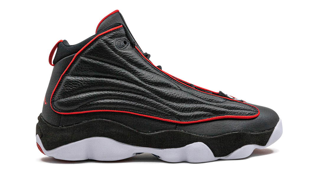 AIR JORDAN PRO STRONG BLACK UNIVERSITY RED