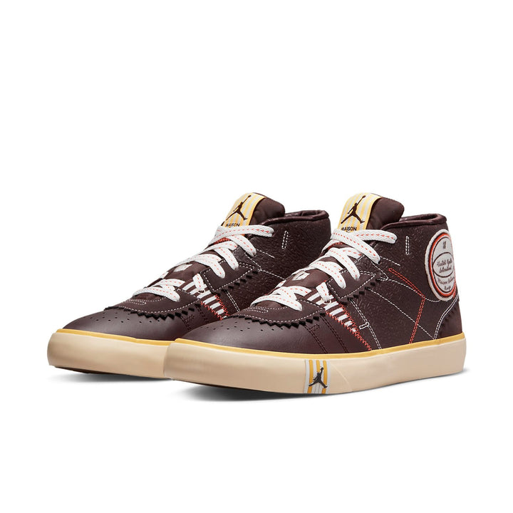 AIR JORDAN SERIES MID X MAISON CHATEAU ROUGE BROWN