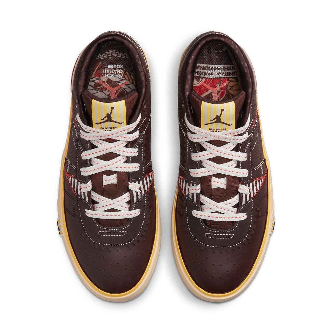 AIR JORDAN SERIES MID X MAISON CHATEAU ROUGE BROWN