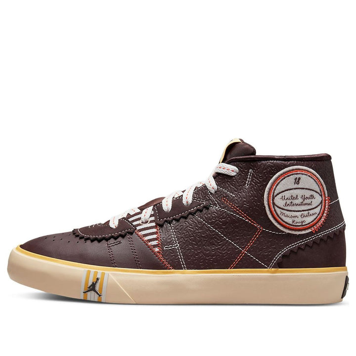AIR JORDAN SERIES MID X MAISON CHATEAU ROUGE BROWN