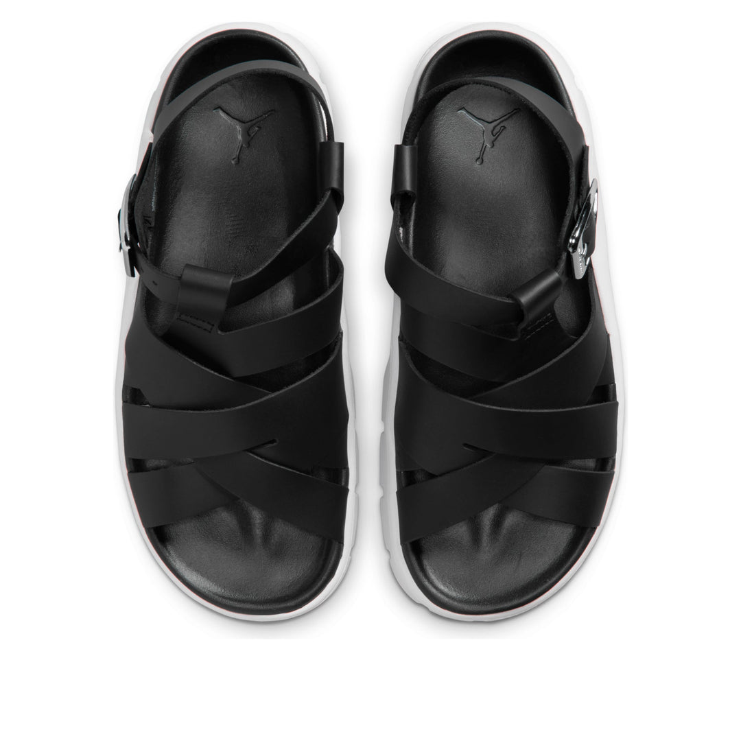 AIR JORDAN WILLOW SANDAL BLACK WHITE WOMENS