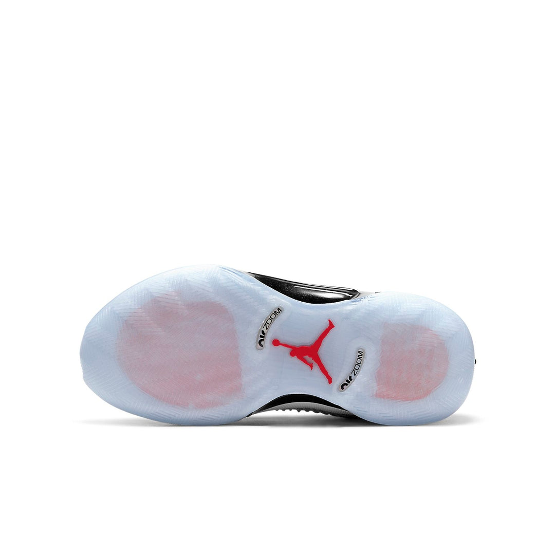 AIR JORDAN XXXV BLACK WHITE CHILE RED GS