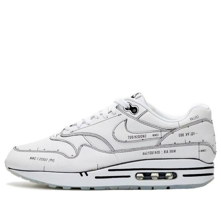 NIKE AIR MAX 1 SKETCH TO SHELF WHITE