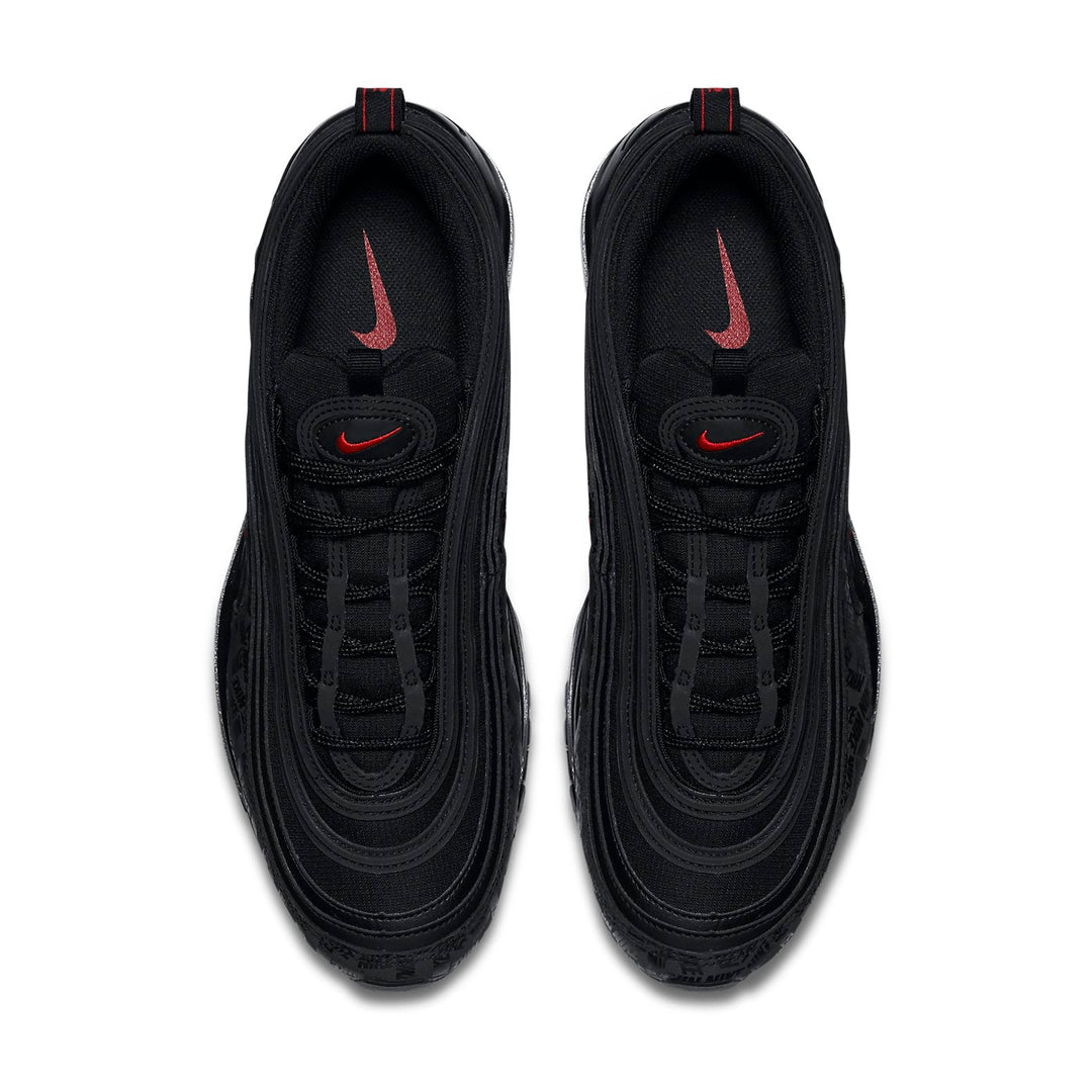NIKE AIR MAX 97 REFLECTIVE LOGO BLACK