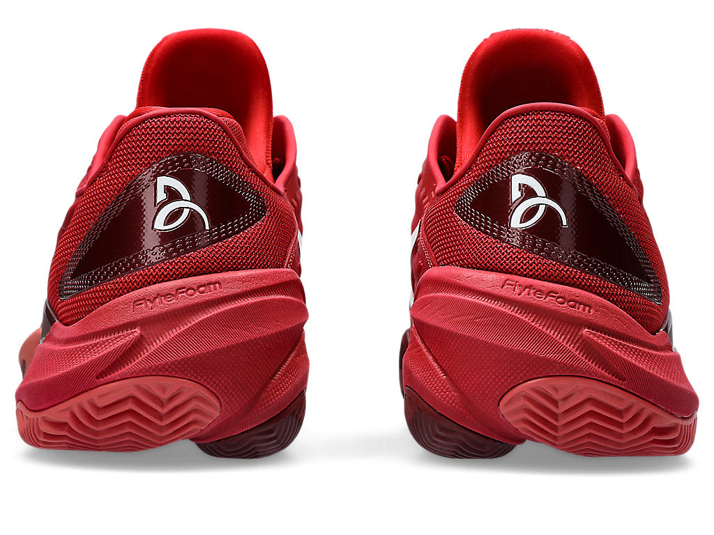 ASICS COURT FF 3 NOVAK CLAY CRANBERRY WHITE
