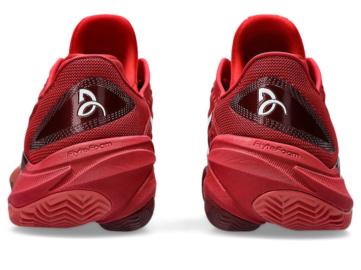 ASICS COURT FF 3 NOVAK CLAY CRANBERRY WHITE
