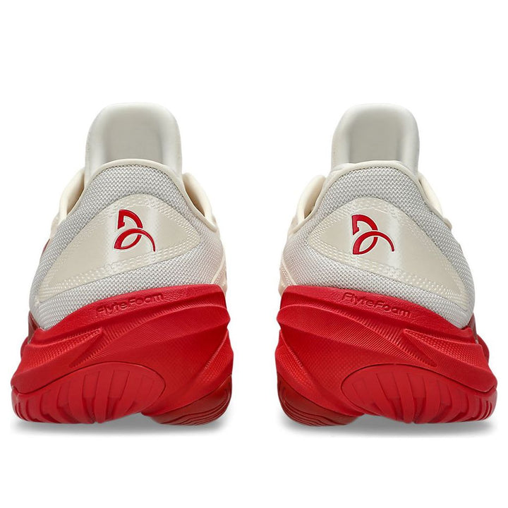 ASICS COURT FF 3 NOVAK CREAM CLASSIC RED