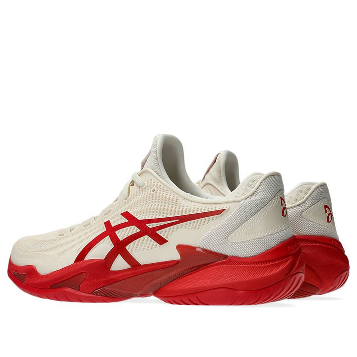 ASICS COURT FF 3 NOVAK CREAM CLASSIC RED