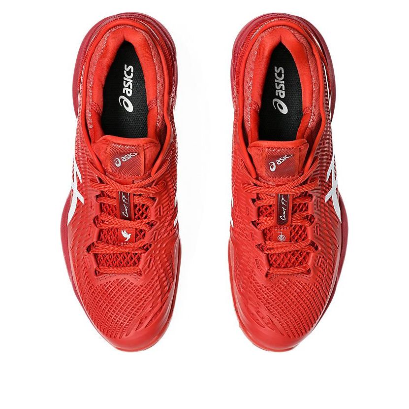 ASICS COURT FF 3 NOVAK RUST WHITE