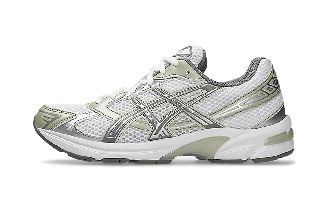 ASICS GEL-1130 WHITE DRIED LEAF GREEN WOMENS
