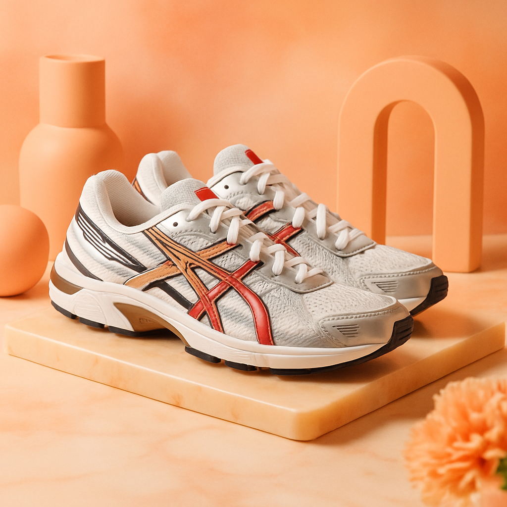 ASICS GEL-1130 WHITE RED SNAPPER