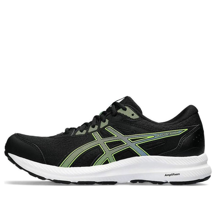 ASICS GEL-CONTEND 8 BLACK ELECTRIC LIME