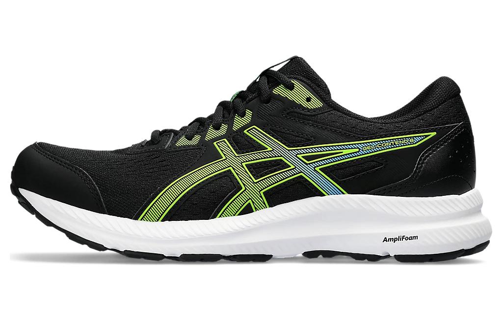 ASICS GEL-CONTEND 8 BLACK ELECTRIC LIME