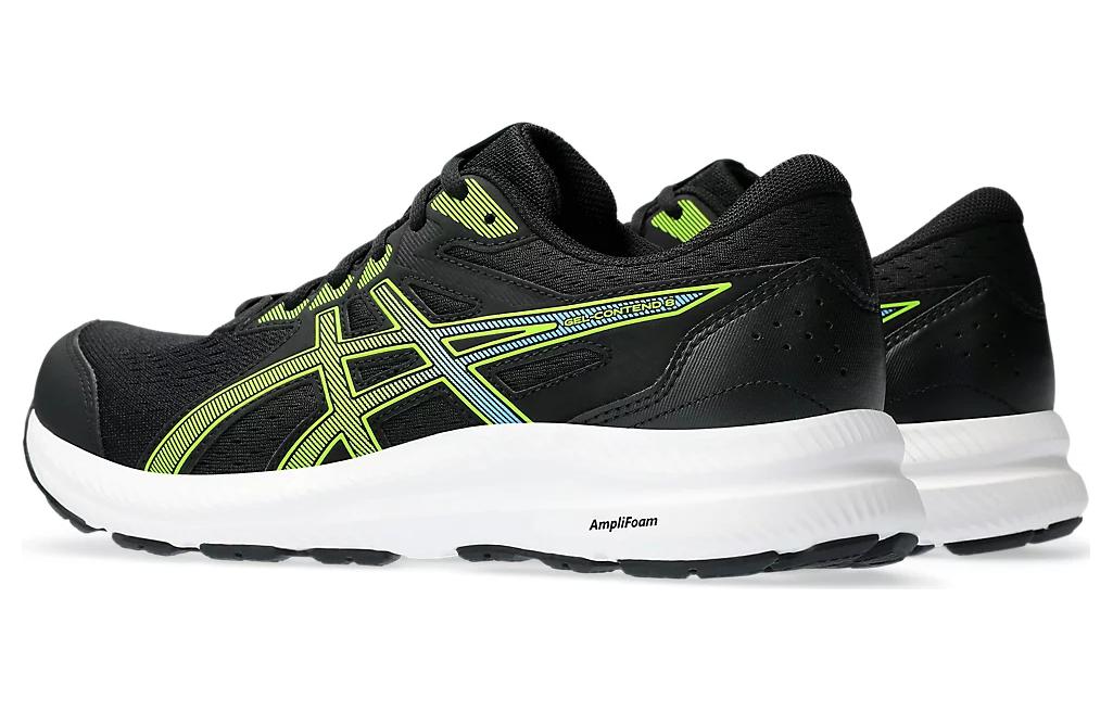 ASICS GEL-CONTEND 8 BLACK ELECTRIC LIME