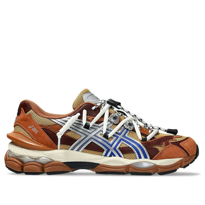 ASICS GEL-CUMULUS 16 TOGA BROWN BLUE PURE SILVER