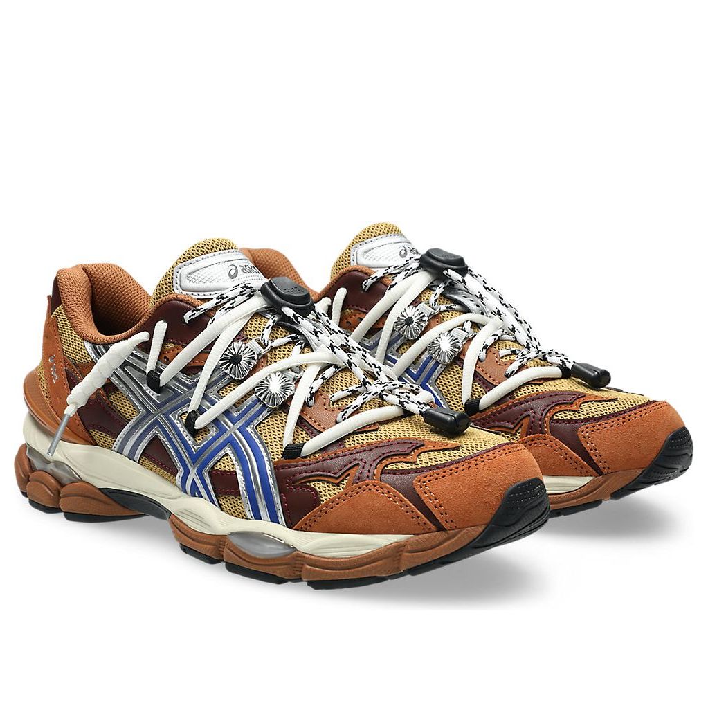 ASICS GEL-CUMULUS 16 TOGA BROWN BLUE PURE SILVER