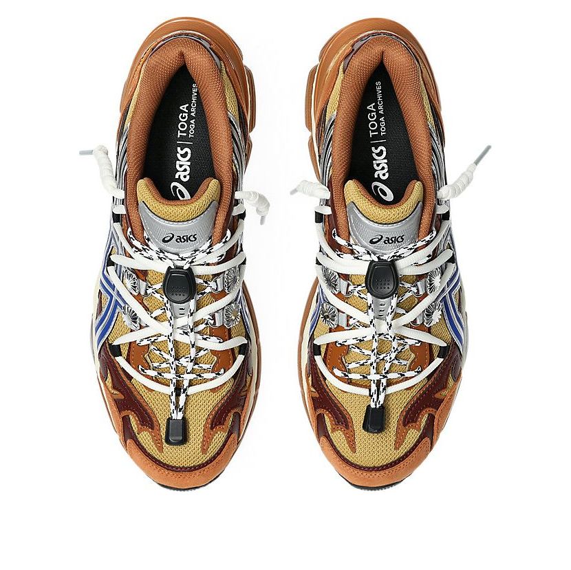 ASICS GEL-CUMULUS 16 TOGA BROWN BLUE PURE SILVER