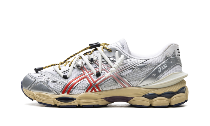 ASICS GEL-CUMULUS 16 TOGA WHITE RED PURE SILVER