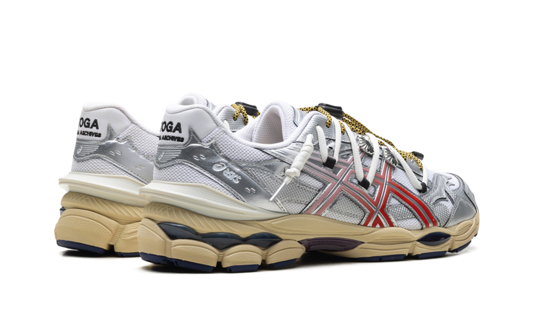ASICS GEL-CUMULUS 16 TOGA WHITE RED PURE SILVER